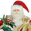 Northlight - 5' Deluxe Traditional Animated and Musical Dancing Santa Claus Christmas Figure Image 2