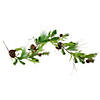 Northlight 5' Mixed Pine with Pine Cones Artificial Christmas Garland - Unlit Image 1