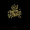 Northlight 5' Pre-Lit LED Lighted Fall Harvest Yellow Maple Leaf Artificial Tree - White Lights Image 1