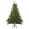 Northlight 5' Pre-Lit LED Medium Canadian Pine Artificial Christmas Tree - Candlelight Lights Image 1