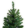 Northlight 5' Pre-Lit LED Medium Canadian Pine Artificial Christmas Tree - Multicolored Lights Image 3