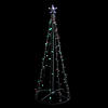 Northlight 5' Red and Green LED Lighted Twinkling Christmas Tree Outdoor Decor Image 1