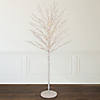 Northlight 5' White LED Lighted Christmas Twig Tree - Warm White Lights Image 1