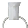 Northlight 50' White Commercial C7 Christmas Light Socket Set Image 1