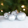 Northlight 50ct Silver Shatterproof 2-Finish Christmas Ball Ornaments 2" (50mm) Image 2