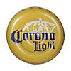 Northlight 51.5" Corona Yellow and Blue Inflatable Bottle Cap Pool Float Image 1