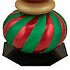 Northlight 54" Green and Red Topiary Finial Tower Commercial Christmas Decoration Image 2