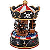 Northlight 6.5" Children's Rotating Pirate Ship Carousel Music Box Image 4