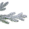Northlight 6.5' Flocked Little River Fir Artificial Christmas Tree - Unlit Image 2