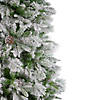 Northlight 6.5' Flocked Rosemary Emerald Angel Pine Artificial Christmas Tree - Unlit Image 2