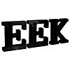 Northlight 6.5" LED Black and Purple EEK Halloween Marquee Sign Image 4