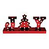 Northlight 6.5" LED Lighted Red 'Joy' Christmas Marquee Sign Image 1
