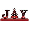 Northlight 6.5" LED Lighted Red 'Joy' Christmas Marquee Sign Image 2