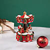 Northlight 6.5" Merry Go Santa Animated Christmas Carousel Music Box Image 1