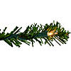 Northlight 6.5' Pre-Lit Canadian Pine Slim Artificial Christmas Wall Tree - Clear Lights Image 2