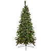 Northlight 6.5' Pre-Lit Medium Canyon Pine Artificial Christmas Wall Tree  Clear Lights Image 1