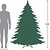 Northlight 6.5' Pre-Lit Upside Down Spruce Artificial Christmas Tree - Warm White LED Lights Image 1