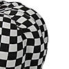Northlight 6.5" White and Black Plaid Fall Harvest Tabletop Pumpkin Image 3