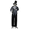 Northlight 6' Black and White Lighted and Animated Groom Halloween Decoration Image 1