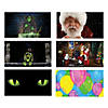 Northlight - 6" Black Window Display Christmas and Halloween FX Mini Projector Kit Image 2