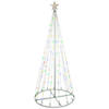 Northlight 6' LED Color Changing Multiple Function Outdoor Show Cone Tree Image 3