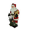 Northlight - 6' LED Lighted Musical Santa Claus with Gift Bag Christmas Inflatable Figurine Image 1