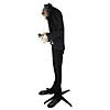Northlight 6' Lighted Animated Scary Butler Standing Halloween Decoration Image 2