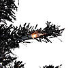 Northlight 6' Pre-Lit Black Artificial Tinsel Christmas Tree  Clear Lights Image 2