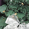 Northlight 6' Pre-Lit Purple and Silver Pre-Decorated Pop-Up Artificial Christmas Tree  Clear Lights Image 2