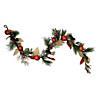 Northlight 6' Red Mixed Berry and Pine Artificial Garland - Unlit Image 1