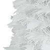 Northlight 6' White Tinsel Pop-Up Artificial Christmas Tree  Unlit Image 2