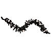 Northlight 6' x 10" Pre-Lit Decorated Black Pine Artificial Christmas Garland  Cool White LED Lights Image 1