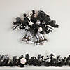Northlight 6' x 10" Pre-Lit Decorated Black Pine Artificial Christmas Garland  Cool White LED Lights Image 1