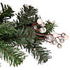 Northlight 6' x 10" Pre-Lit Decorated Green Pine Artificial Christmas Garland  Warm White LED Lights Image 2