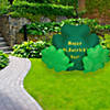 Northlight 60" inflatable lighted happy st. patrick's day triple shamrock outdoor decoration Image 4