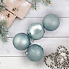 Northlight 60ct Blue Shatterproof 4-Finish Christmas Ball Ornaments 2.5" (60mm) Image 1