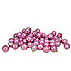 Northlight 60ct Bubblegum Pink Shatterproof Shiny Christmas Ball Ornaments 2.5" (60mm) Image 1