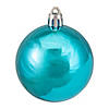 Northlight 60ct Turquoise Blue Shatterproof 4-Finish Christmas Ball Ornaments 2.5" (60mm) Image 4