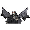 Northlight 66" Pre-Lit Black and Red Sonic Skeletal Reaper with Wings Halloween Decor Image 1