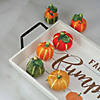 Northlight 6pc Fall Ceramic Pumpkins Set Image 1