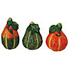 Northlight 6pc Fall Ceramic Pumpkins Set Image 3