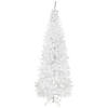 Northlight 7.5' Pencil White Georgian Pine Artificial Christmas Tree  Unlit Image 1