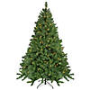 Northlight 7.5' Pre-Lit Chatham Pine Artificial Christmas Tree  Clear Lights Image 1