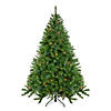 Northlight 7.5' Pre-Lit Chatham Pine Artificial Christmas Tree  Multi-Color Lights Image 1