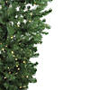 Northlight 7.5' Pre-Lit Green Spruce Artificial Upside Down Christmas Tree - Warm White LED Lights Image 2