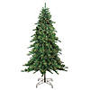 Northlight 7.5' Pre-Lit Medium Eden Spruce Artificial Christmas Tree - Clear Lights Image 1