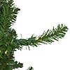 Northlight 7.5' Pre-Lit Rockwood Pine Artificial Christmas Tree  Clear LED Lights Image 1