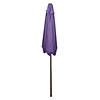 Northlight 7.5ft Outdoor Patio Market Umbrella with Hand Crank  Purple Image 3