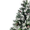 Northlight 7' Flocked Angel Pine Artificial Christmas Tree - Unlit Image 2