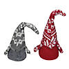 Northlight 7" Gnomes with Nordic Hat Christmas Ornaments, Set of 2 Image 3